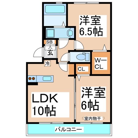 サンハイム須屋の物件間取画像